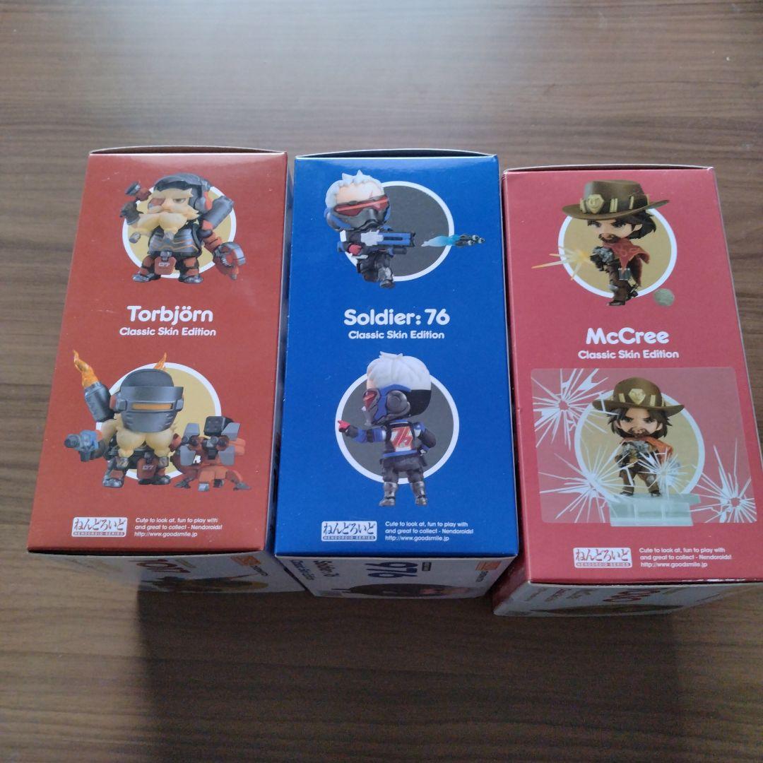 OVERWATCH ねんどろいど　フィギュア 3体セット
