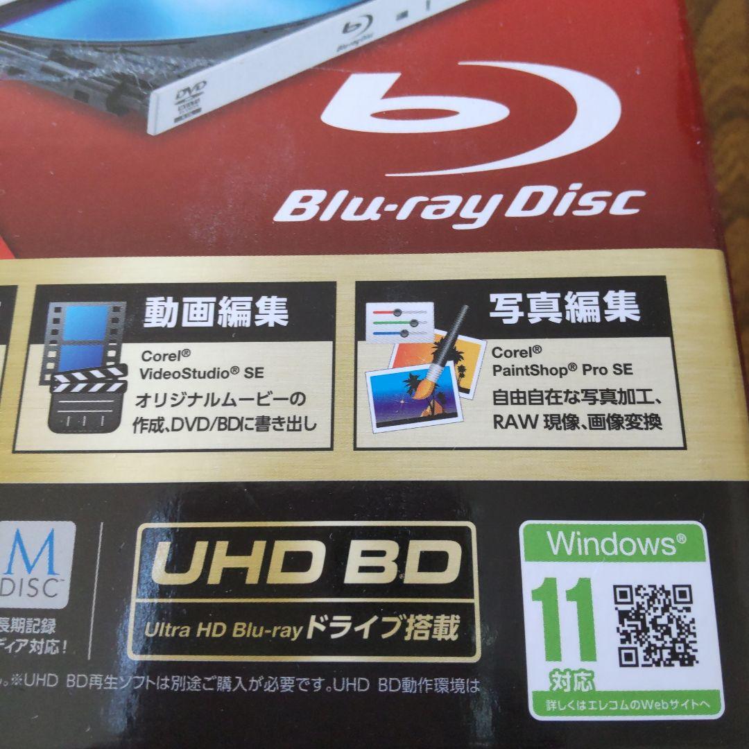 LBD-PWB6U3CVWH USB Type-C/A Blu-rayドライブ