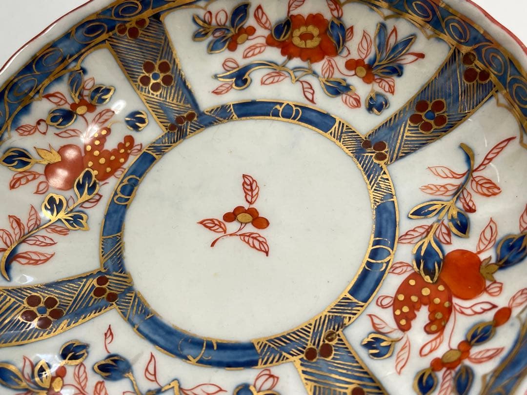 骨董　西洋アンティーク　古伊万里写　ウェッジウッド カップアンドソーサー