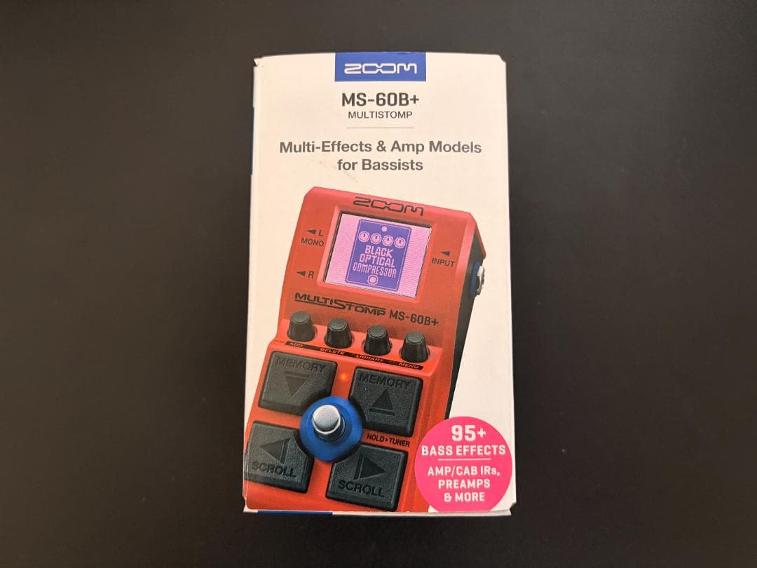 Zoom MS-60B+ マルチエフェクトペダル