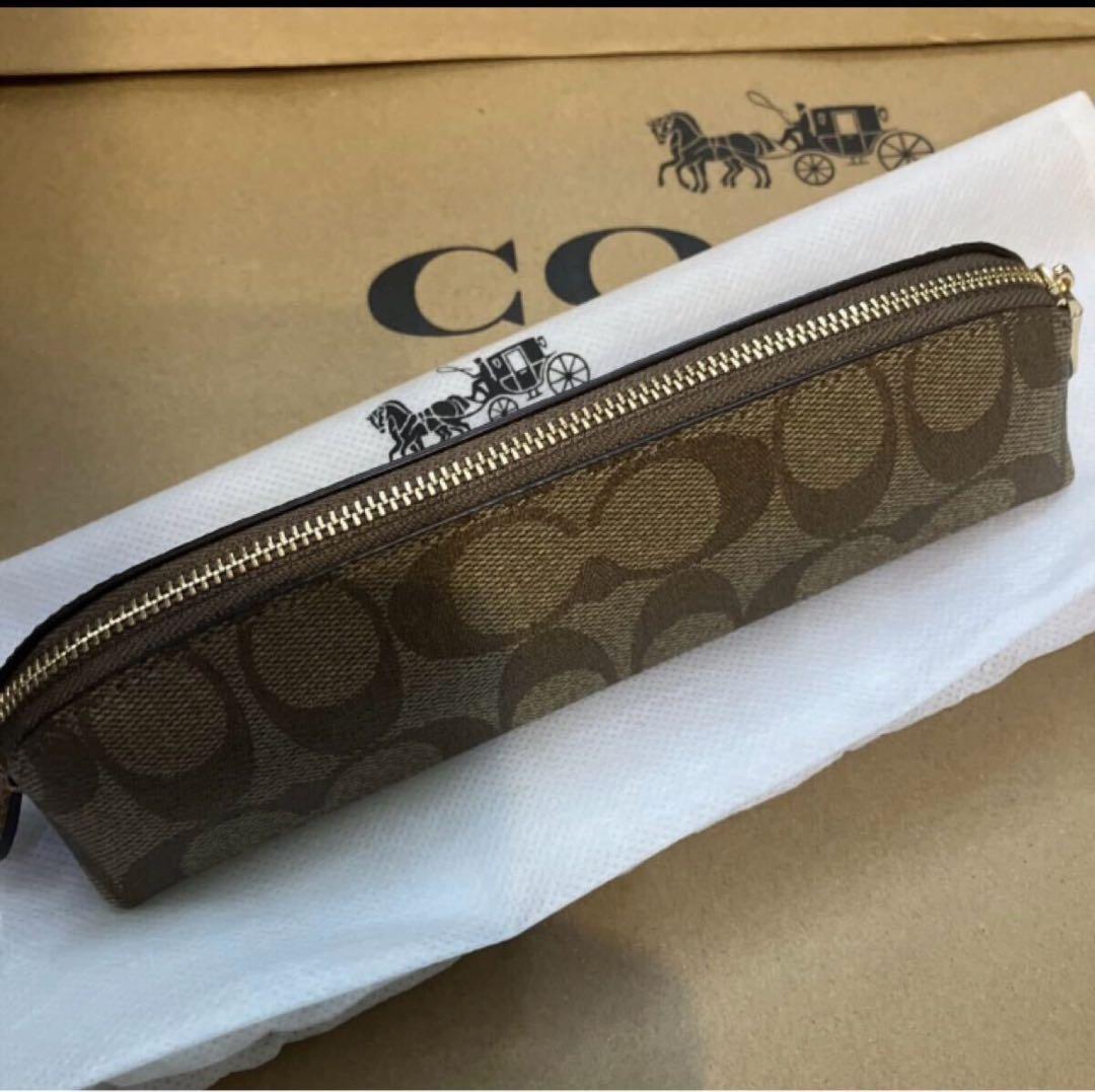コーチ　ペンケース　ペンポーチ　筆箱　COACH