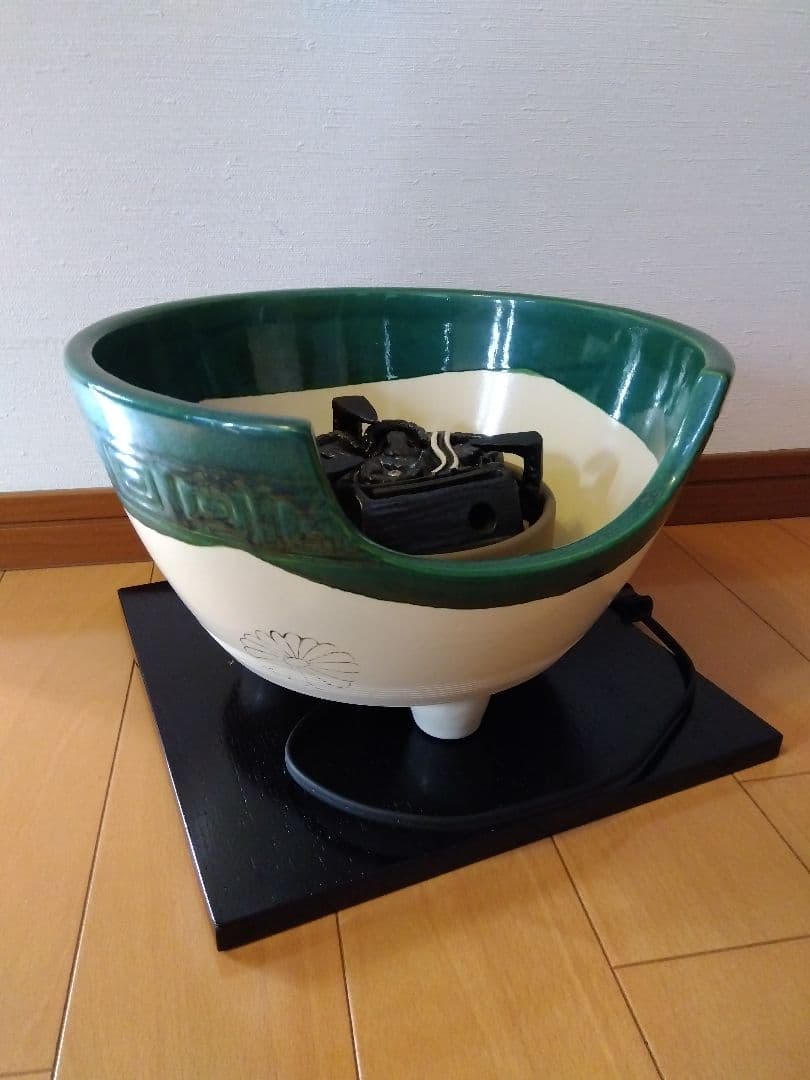 電熱器付き風炉 小板セット 茶釜 茶道具