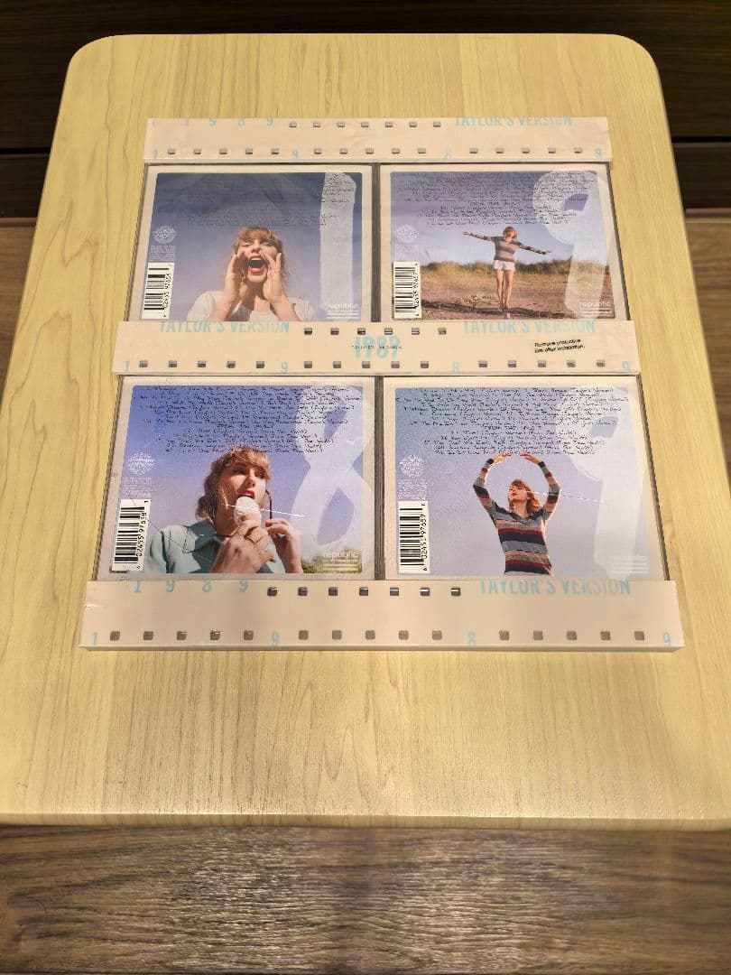 1989年（テイラー版）フィルムストリップCDディスプレイ棚