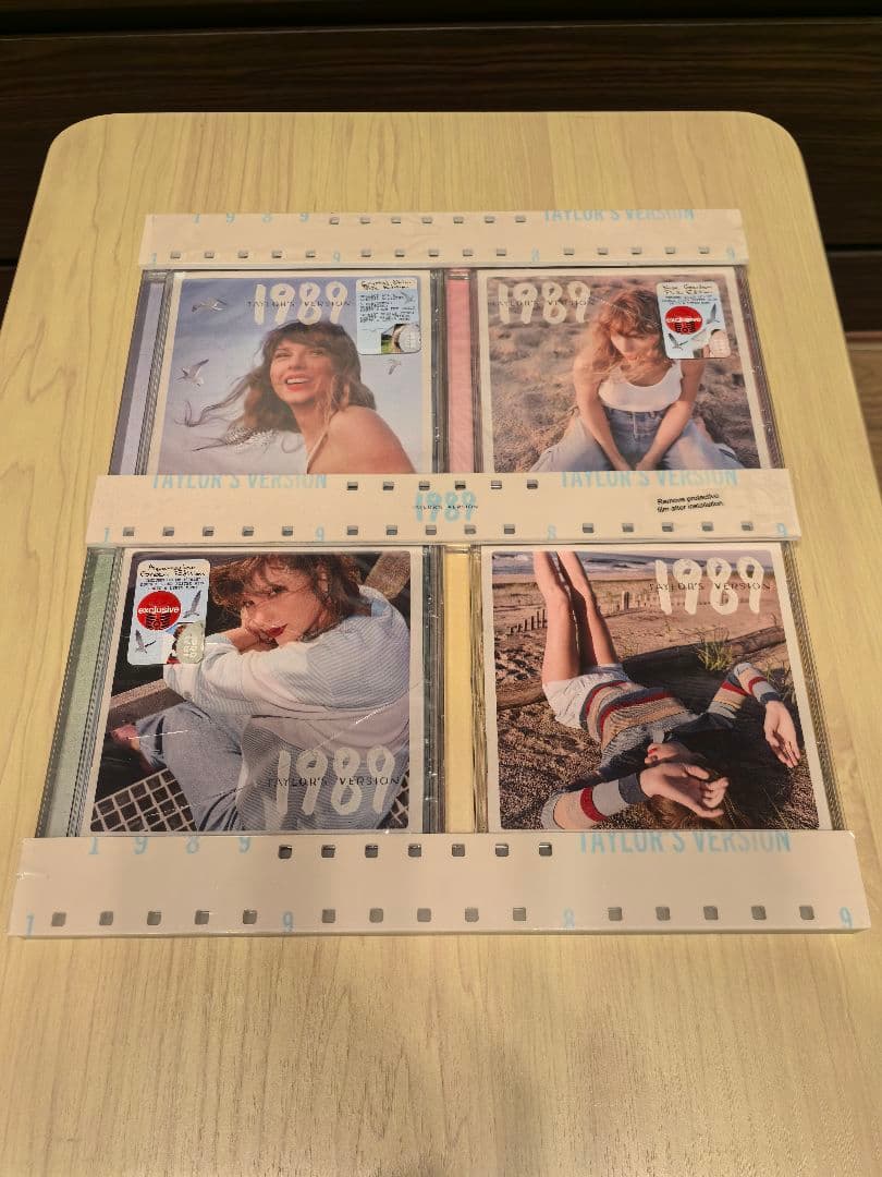 1989年（テイラー版）フィルムストリップCDディスプレイ棚