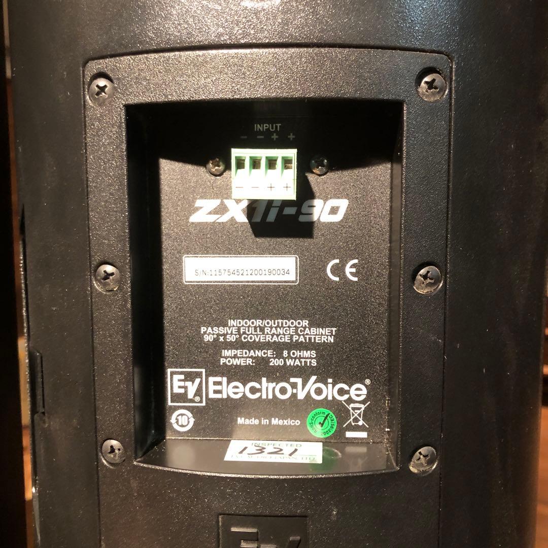 EV スピーカー　ZX1i-90 2台セット