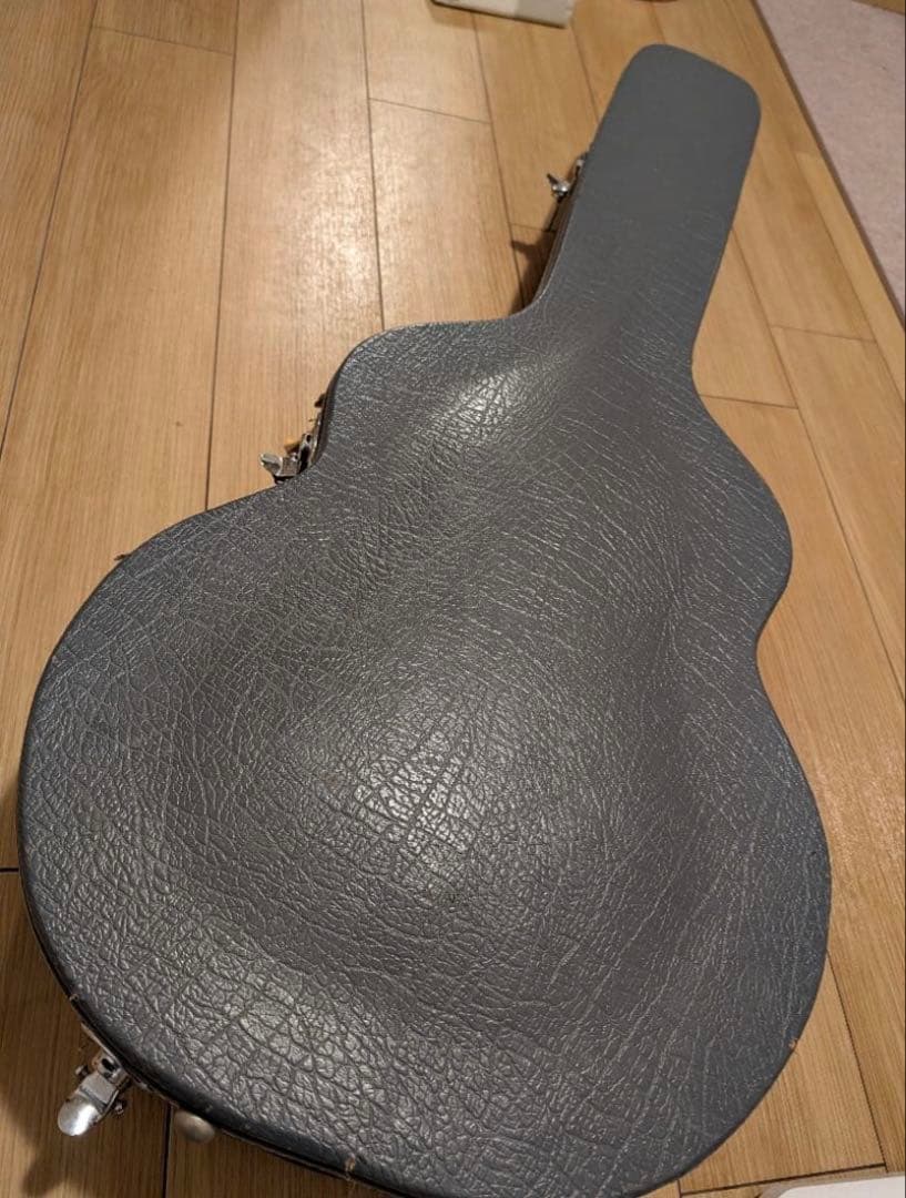 良品、フルアコギター、Ibanez AF105 NT パーツ一部交換