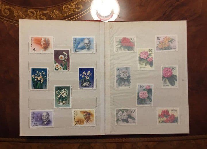 コレクション未使用中国切手・全種類揃い・1986年～1991年発行・合計102枚