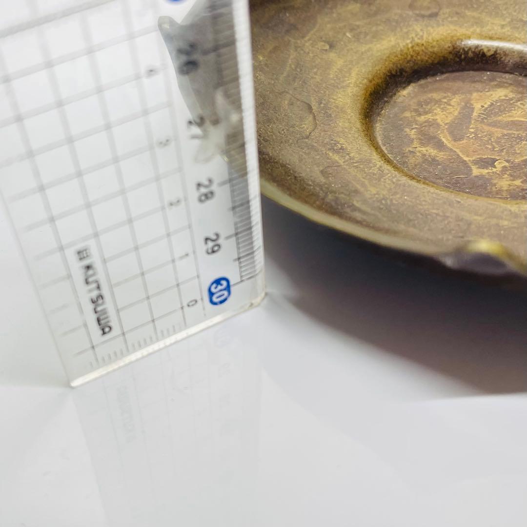 金谷五郎三郎 托子五枚セット 黄銅製 金属工芸 造