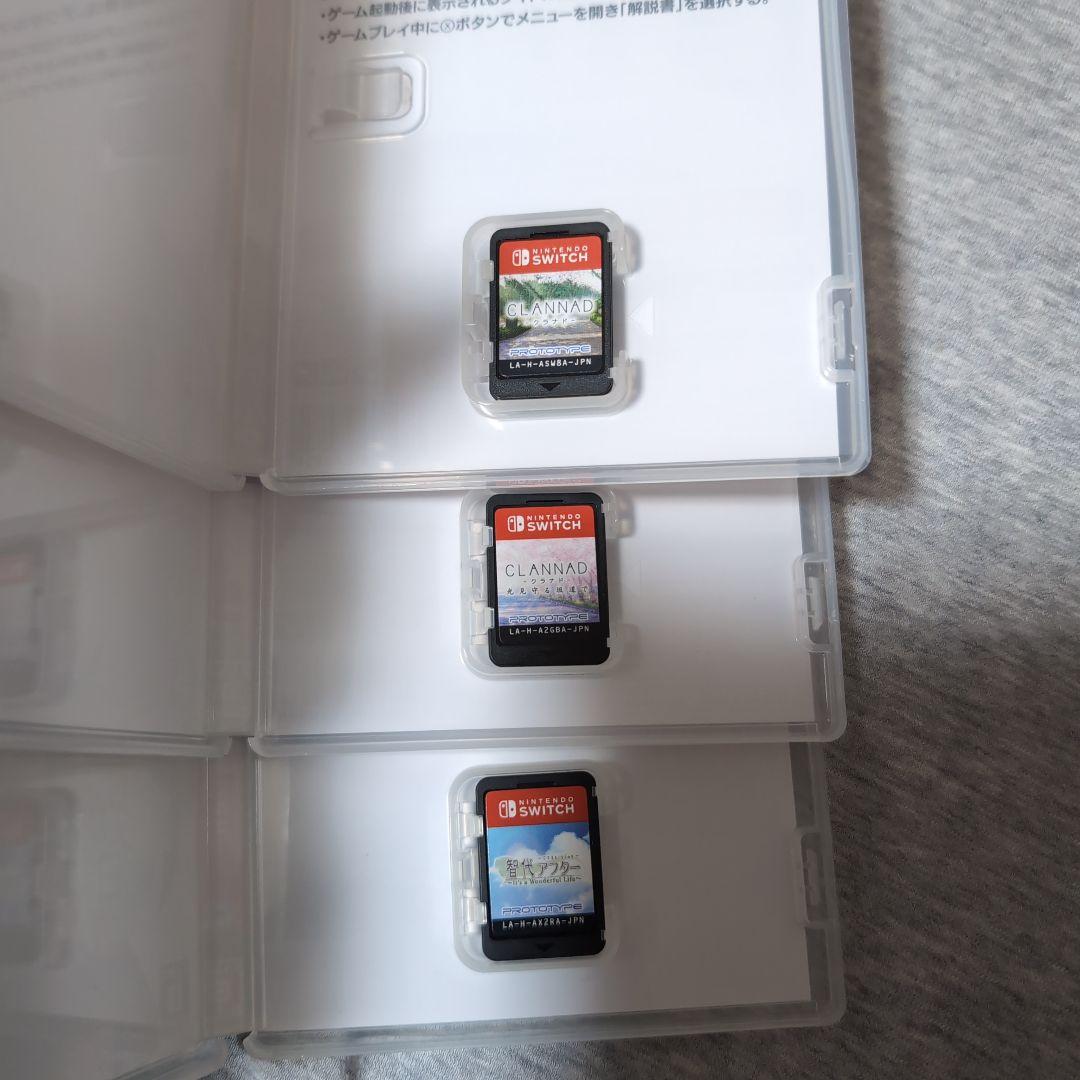 CLANNAD Nintendo Switch ソフト 全3本セット