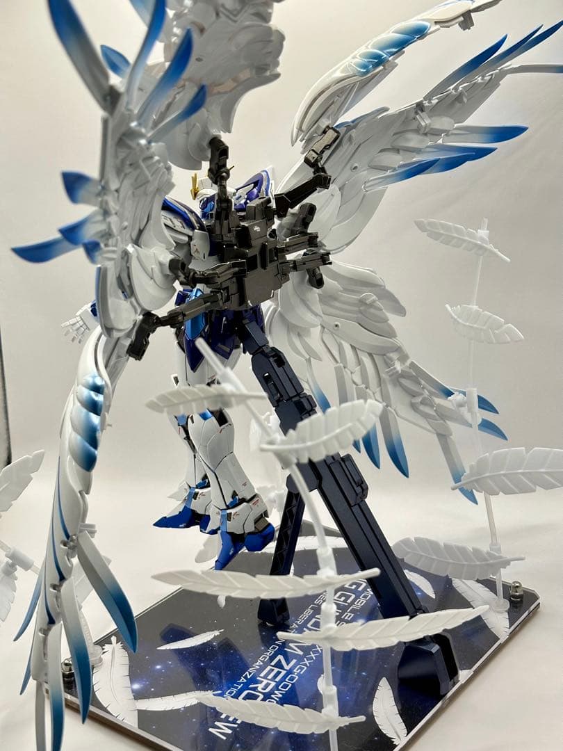 全塗装+合金フレーム改造MG 1/100 ウイングガンダムゼロEW Ver.Ka