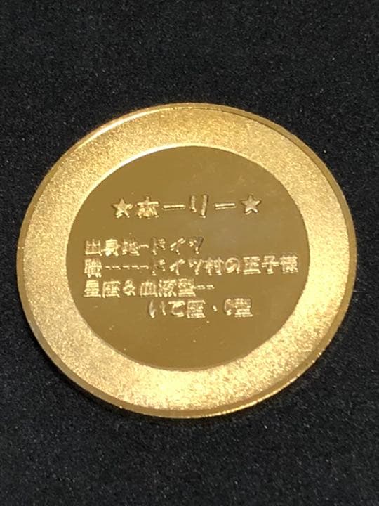 東京ドイツ村★ホーリー☆記念メダル★茶平工業