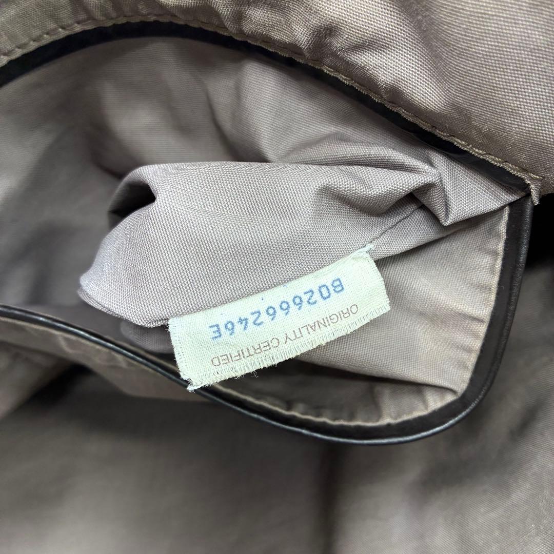 ボッテガヴェネタ　ビジネスバッグ　ブリーフケース　イントレチャート　ブラウン