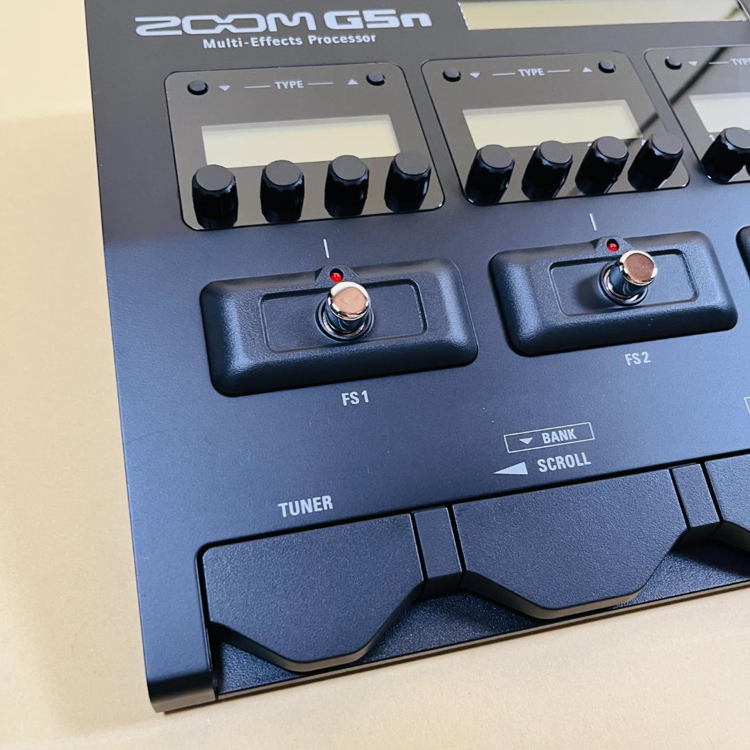 Zoom G5n マルチエフェクター 電源コード付属 美品