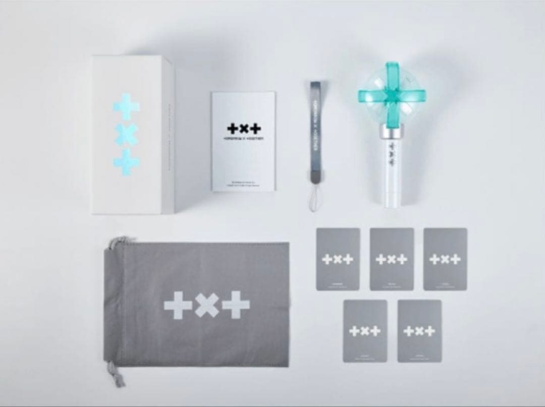 TXT 公式 ペンライト トレカ付き 新品 VER.2 最新版 ver2 トゥバ