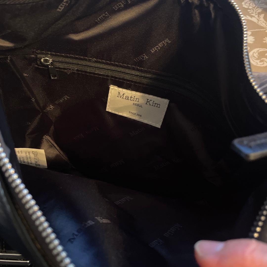 matin kimショルダーバック　2wayリュック　　ブラック