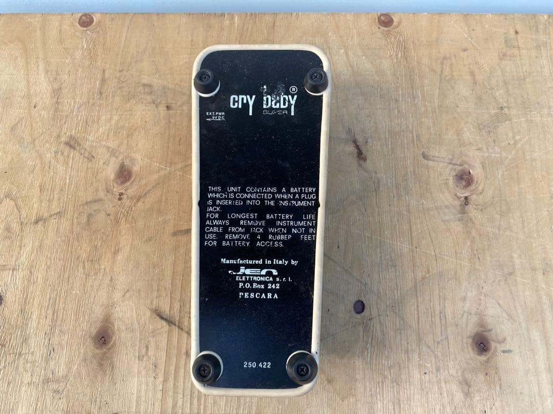 cry baby super ワウペダル　中古品