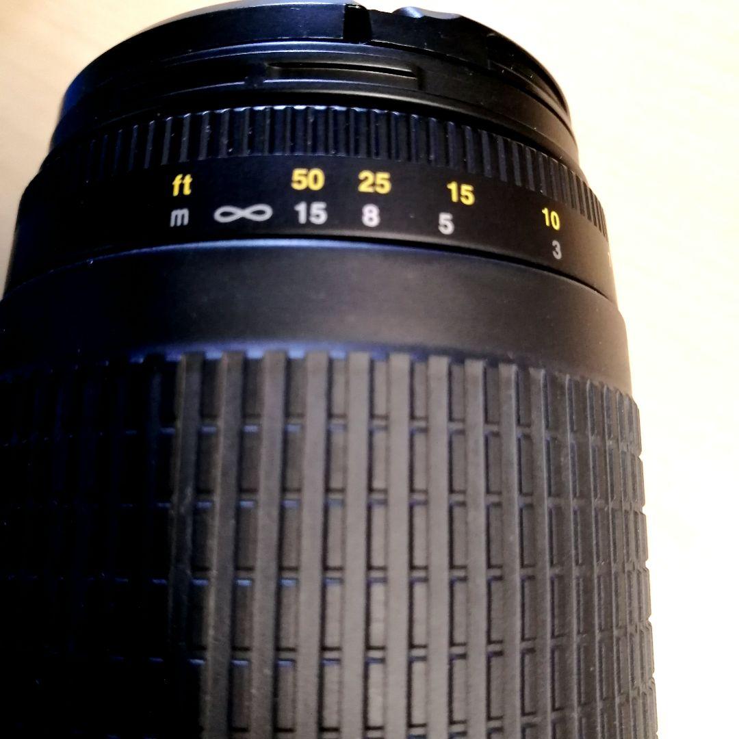 NikonAF NIKKOR ズームレンズ レンズフード付き 70ー300mm