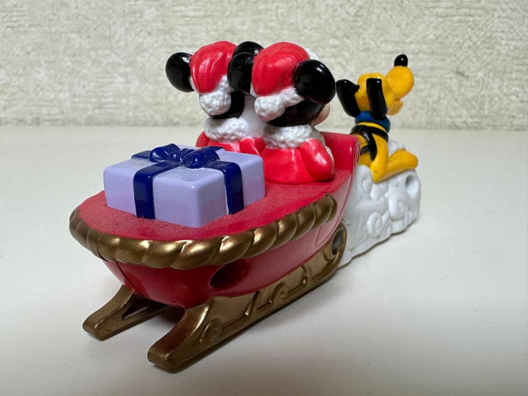 2001 クリスマス限定 サンタクロース ミッキー＆ミニー ミニカー トイカー