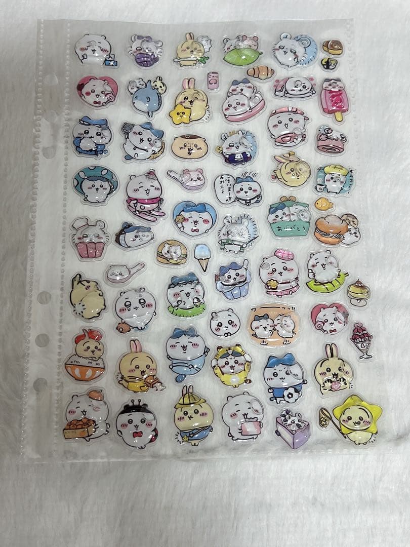 セーラームーンシール帳完成品　A５　予備シート３枚