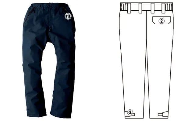 ［秋冬作業服］ジーベック上下セット 防水防寒ブルゾン＆パンツ 防水+透湿+保温