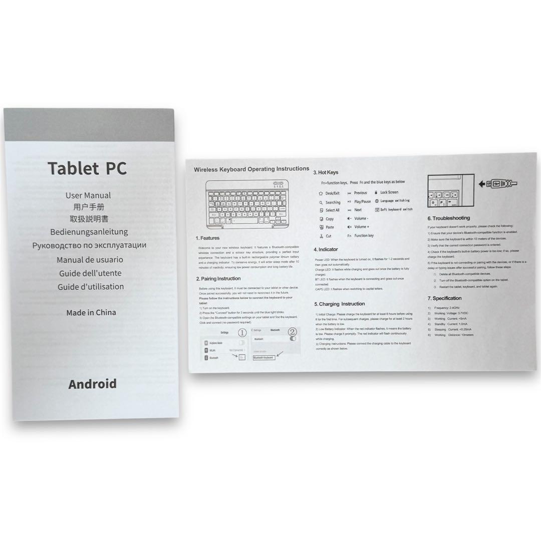 未使用 Android タブレット K12E Wi-Fiモデル 64GB