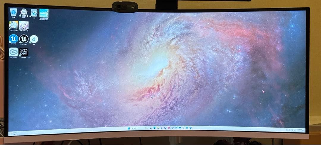 AESNO 34インチゲーミングモニター