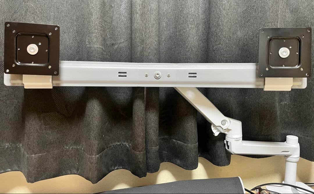 エルゴトロン LX デュアル ダイレクトアーム ホワイト