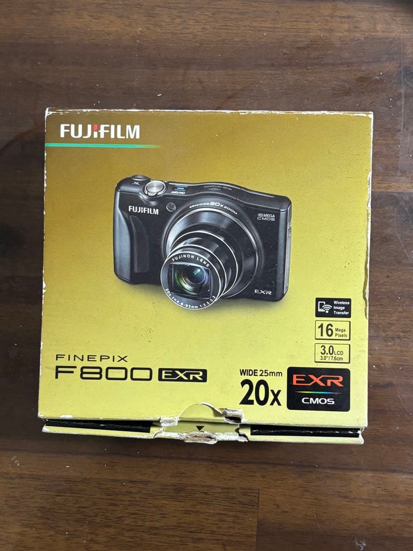 FUJIFILM デジタルカメラ FinePix F800EXR 黒