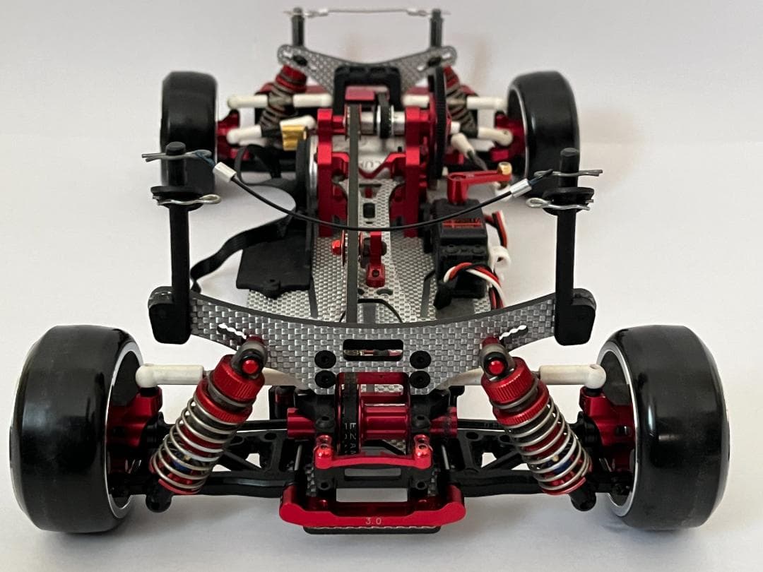 ヨコモ 1/10 ドリパケ DIB レッド ブラシレスモーター・サーボ付 完成品