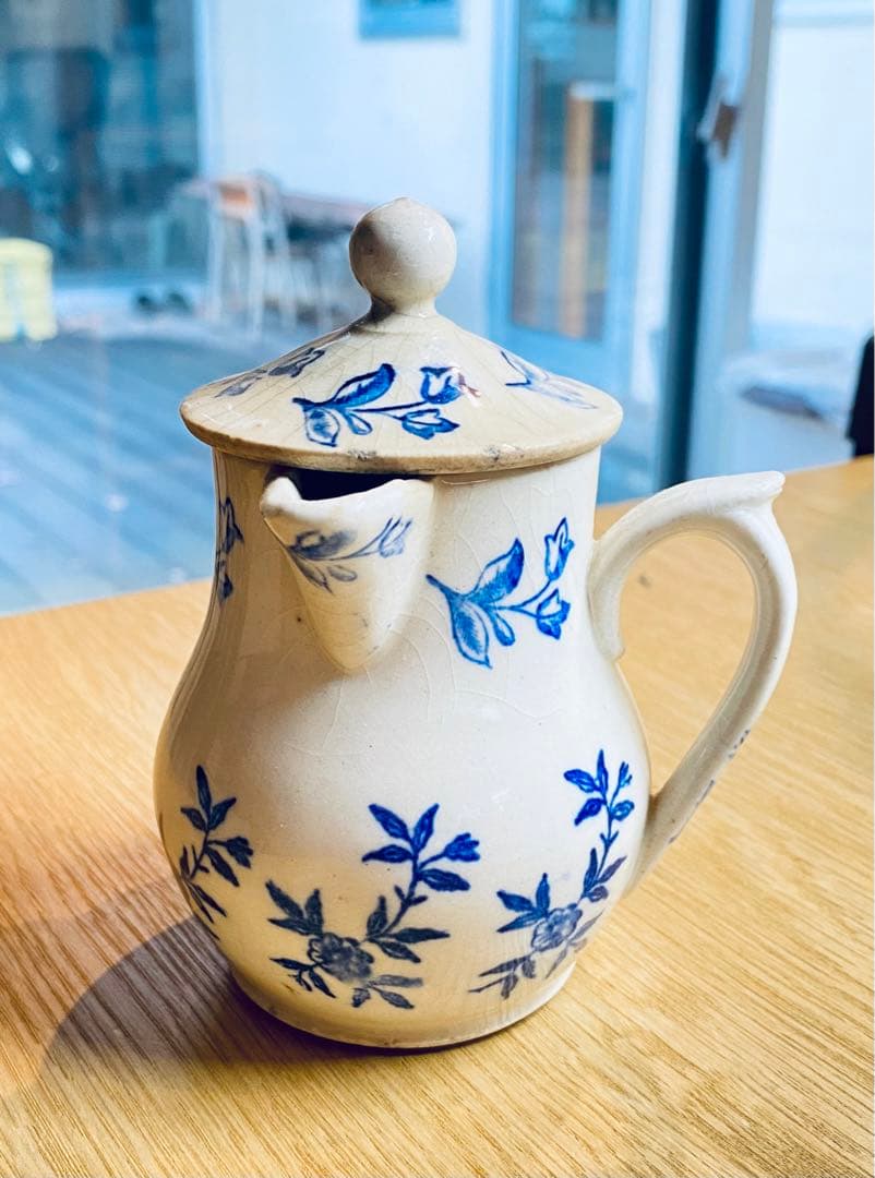 フランスアンティーク　st.UZE ミルクポット