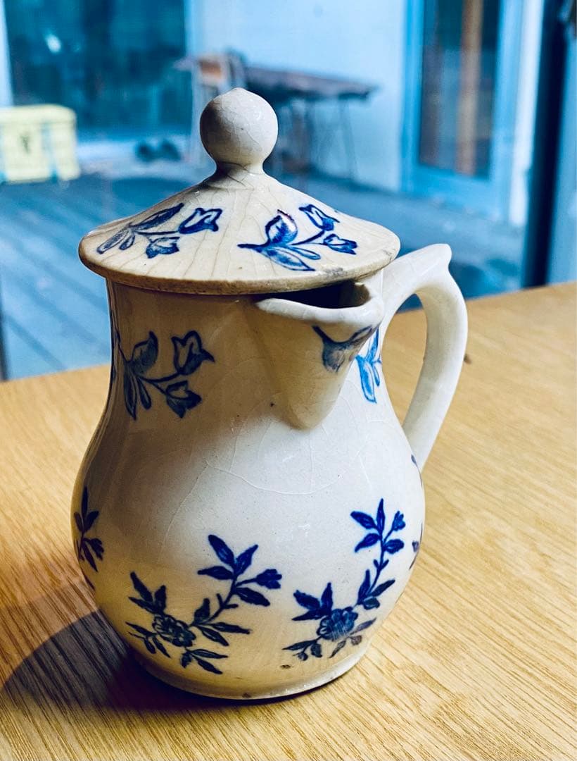 フランスアンティーク　st.UZE ミルクポット