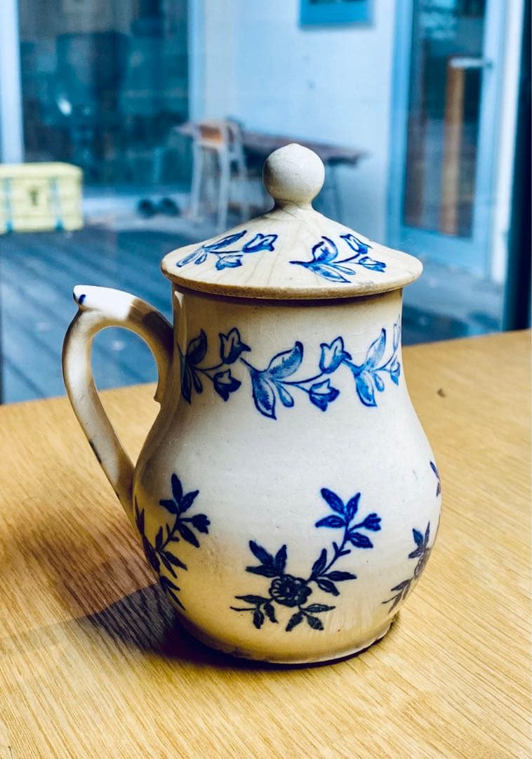 フランスアンティーク　st.UZE ミルクポット