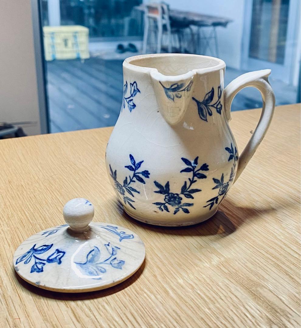 フランスアンティーク　st.UZE ミルクポット