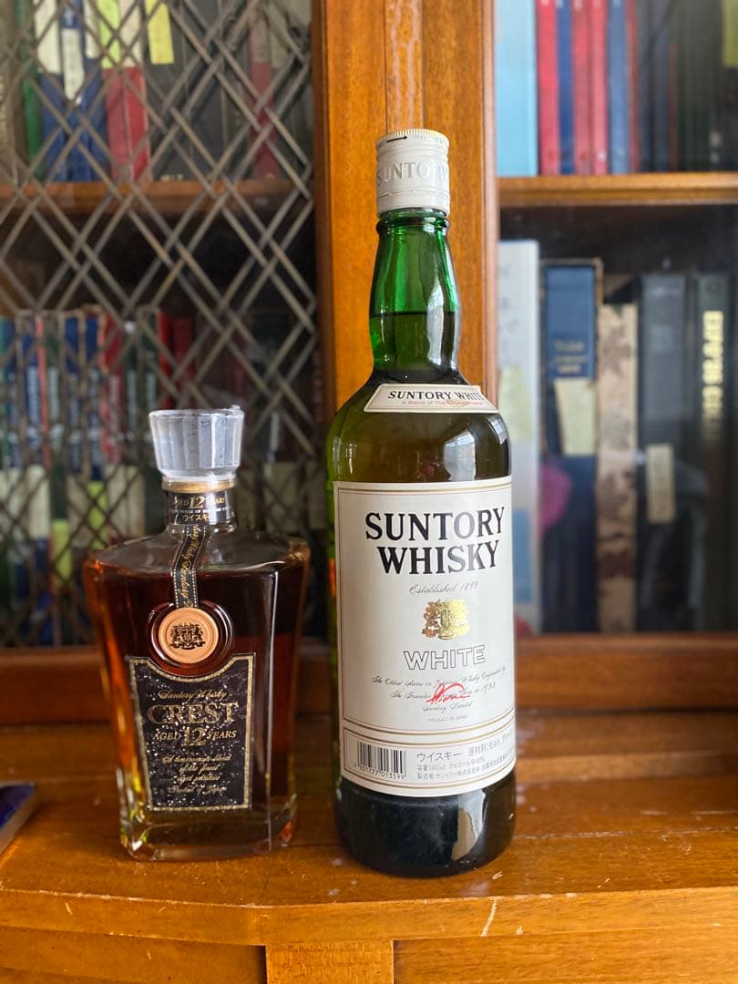 サントリー クレスト12年 & ホワイトウイスキー