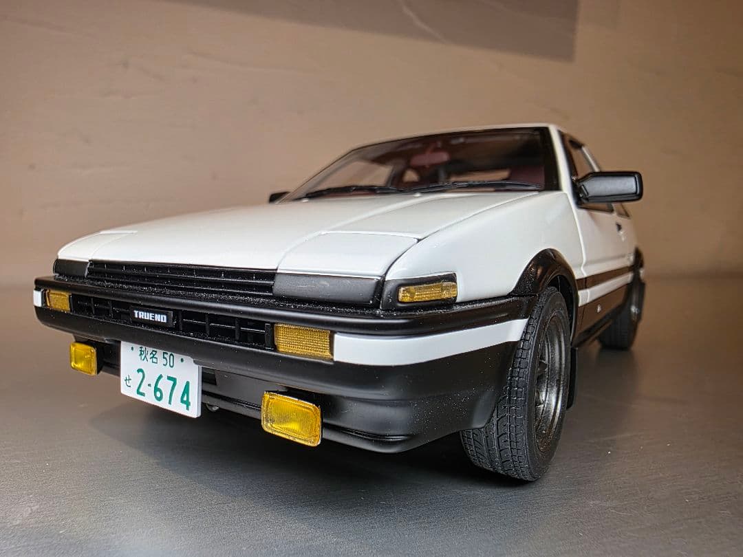 オートアート 頭文字D イニシャルD 1/18 スプリンタートレノ ノーマル版