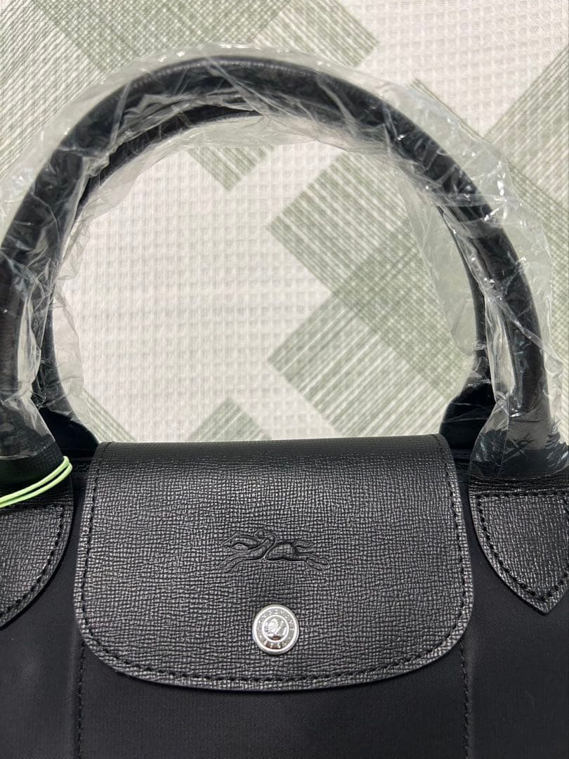《LONGCHAMP》プリアージュ トップハンドバッグ　S/黒
