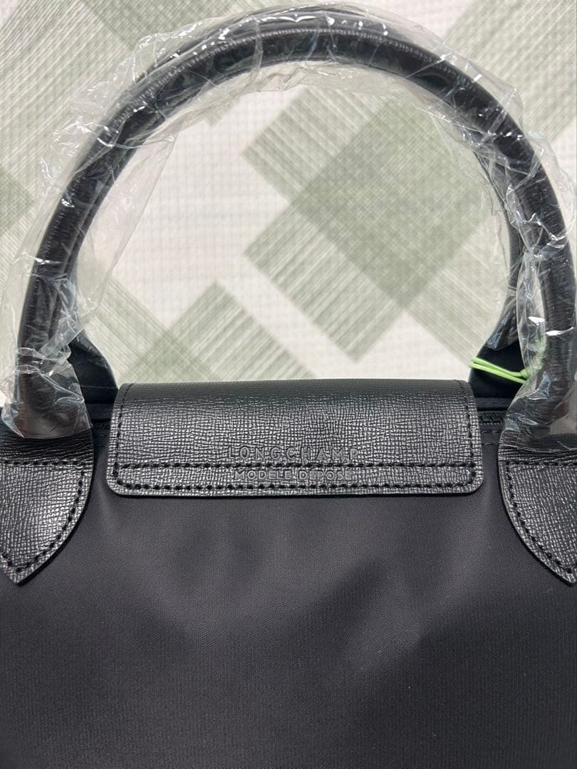 《LONGCHAMP》プリアージュ トップハンドバッグ　S/黒