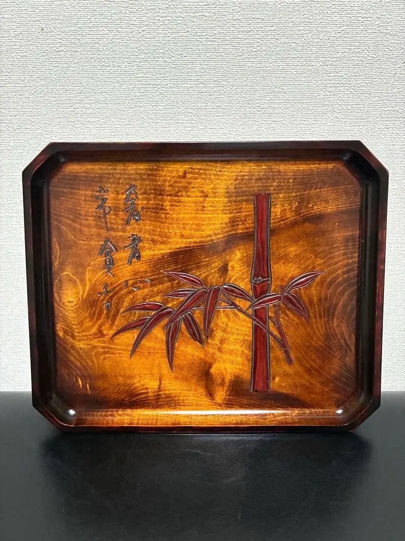 烏城彫 在銘 角盆 5枚セット