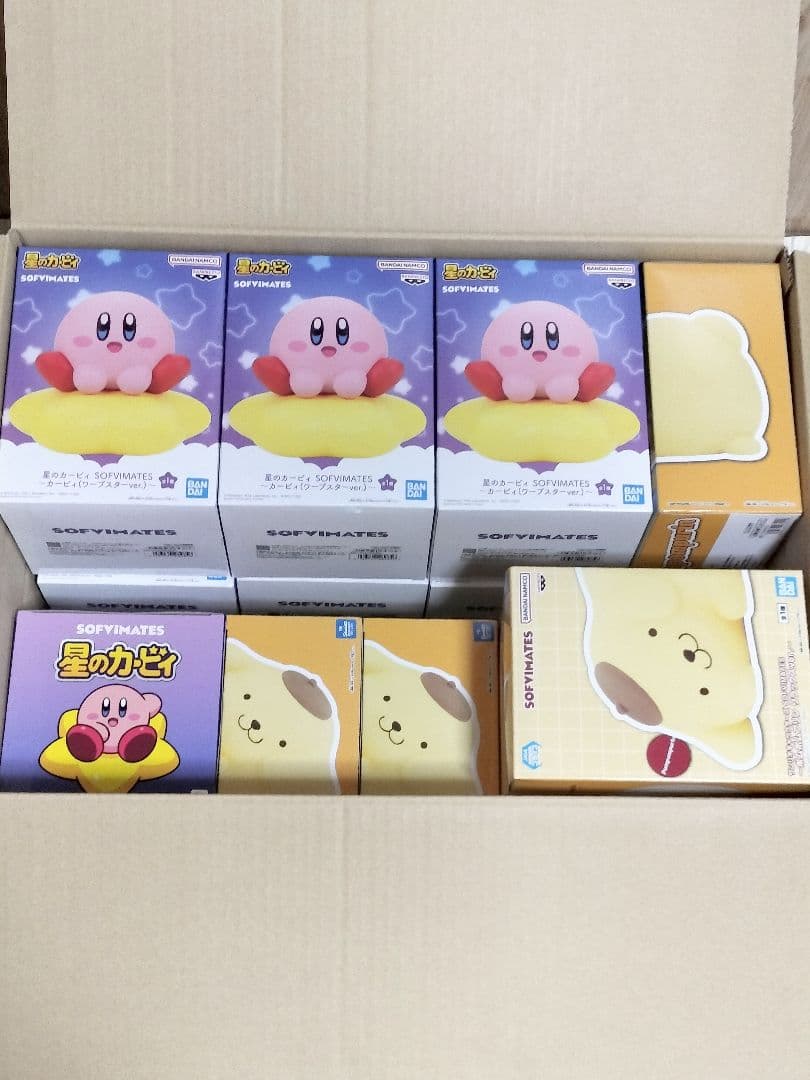 最新プライズフィギュア　星のカービィ　ポムポムプリン　SOFVIMATES