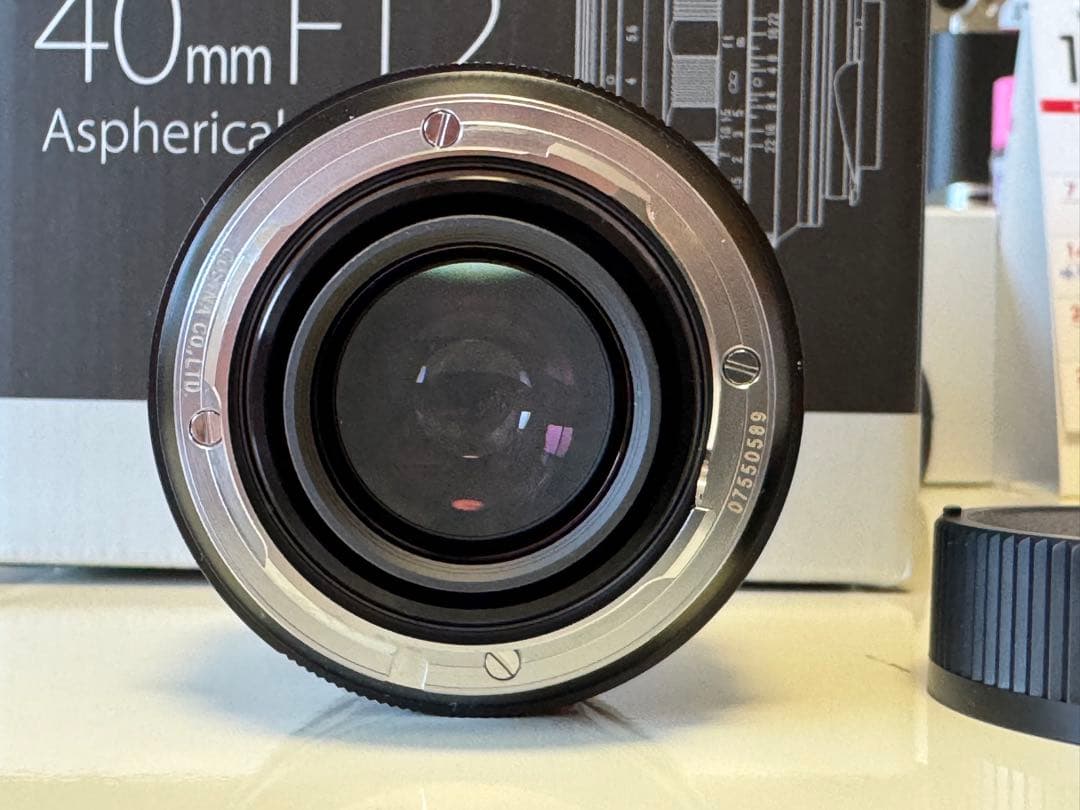 フォクトレンダーNOKTON40mm F1.2 Aspherical II VM