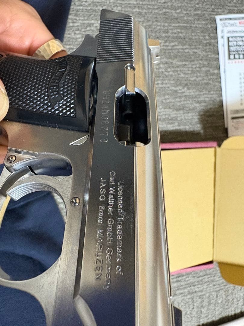 WALTHER PPシリーズ ガスガン 専用ケース付き