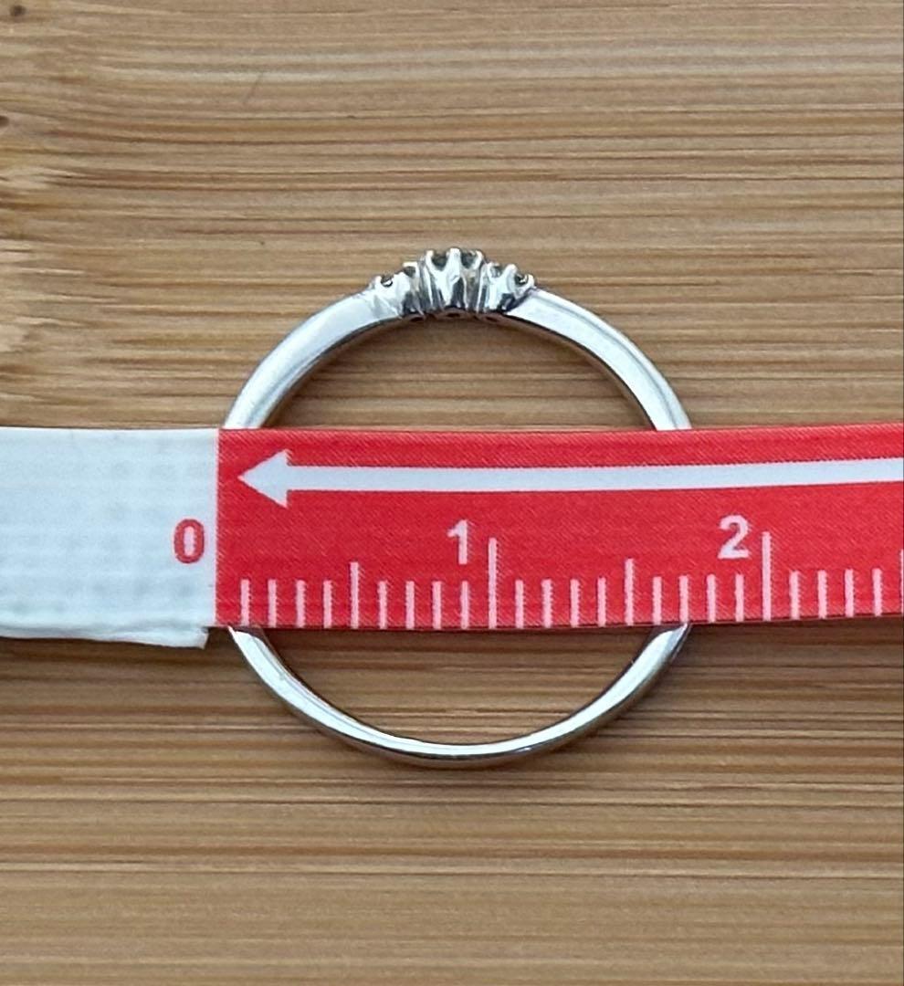 組曲 KUMIKYOKU K10WG リング ダイヤ0.07ct