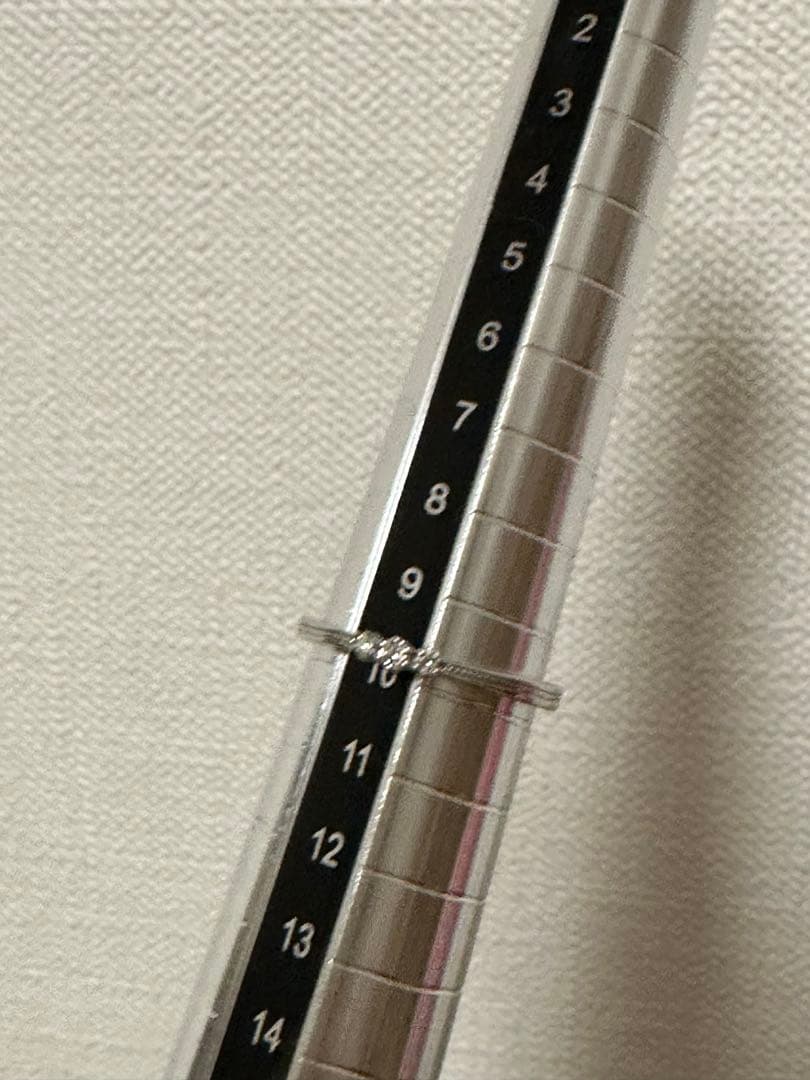 組曲 KUMIKYOKU K10WG リング ダイヤ0.07ct