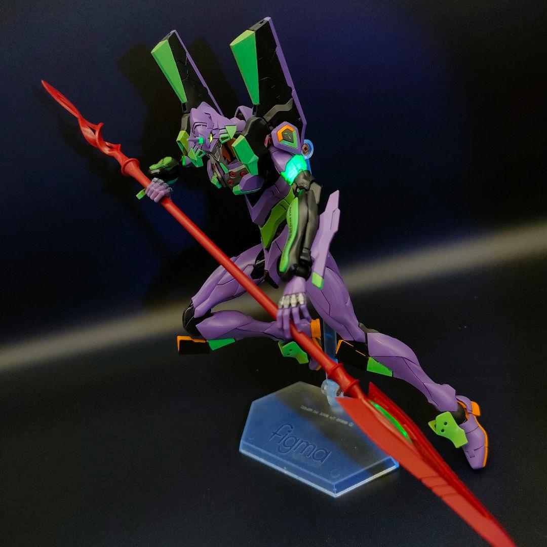 エヴァンゲリオン　初号機 RGカシウスの槍 陽電子砲TV ver.【全塗装完成】