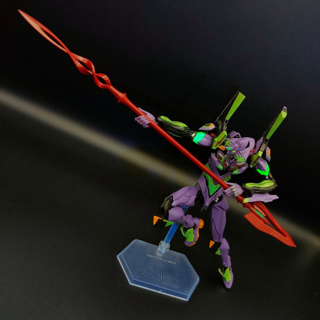 エヴァンゲリオン　初号機 RGカシウスの槍 陽電子砲TV ver.【全塗装完成】