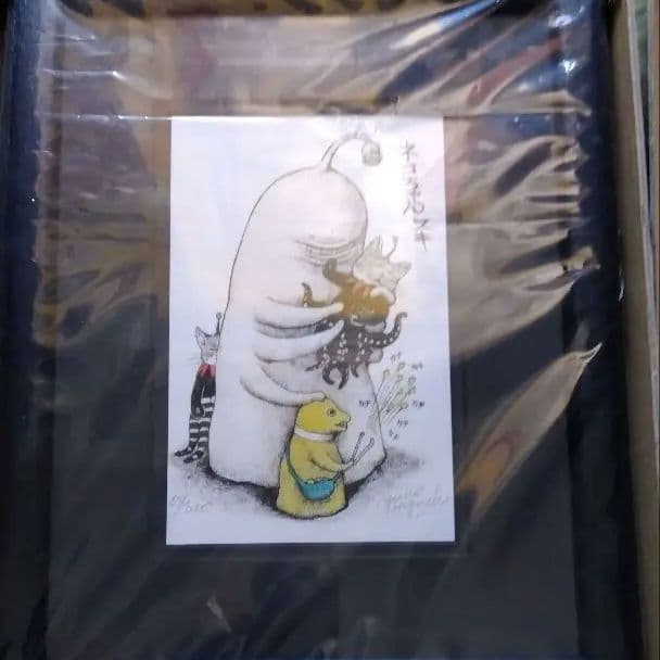 m*꒱様 ヒグチユウコ　複製画　ネコちゃん好き　限定版 イラスト 67/200