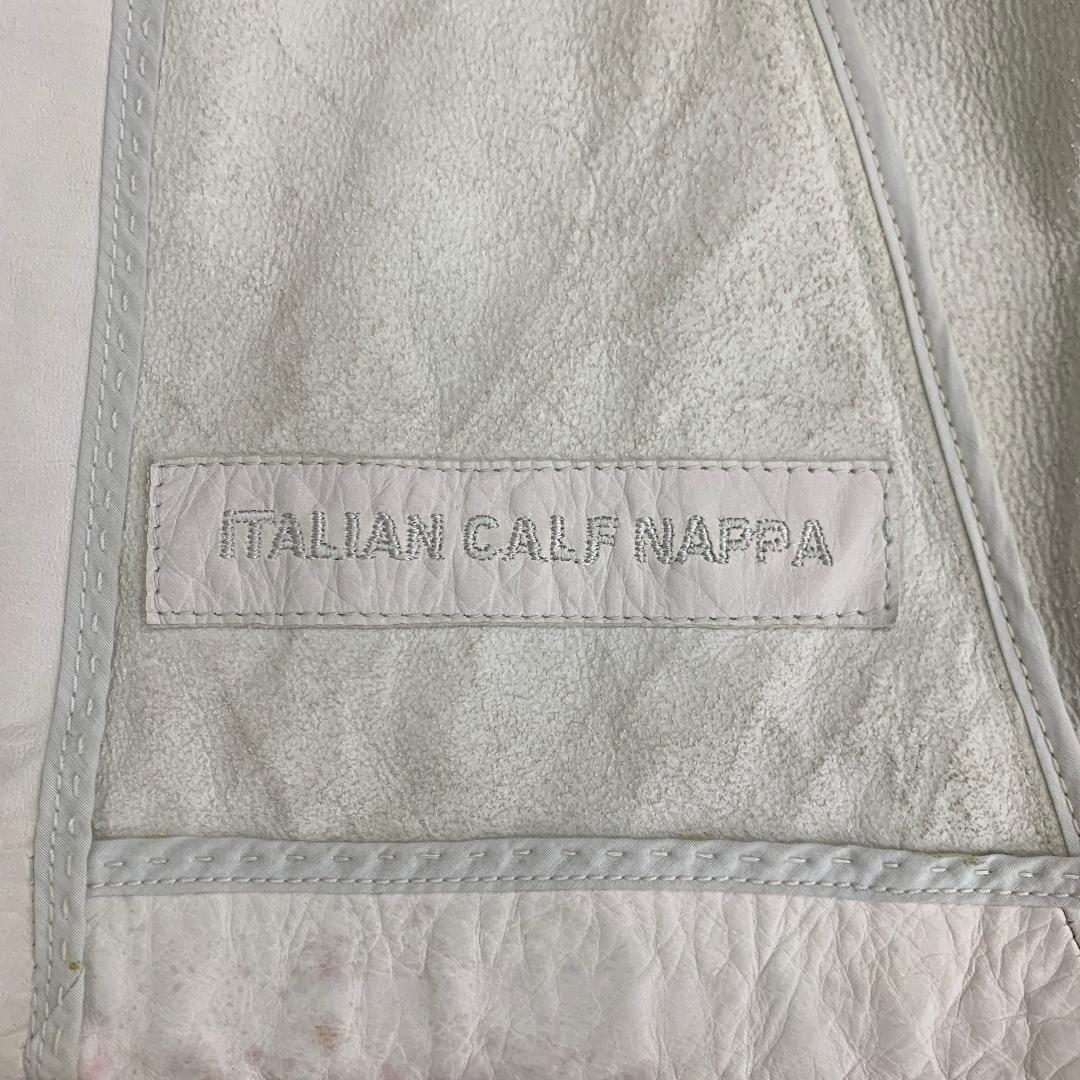 HUGO BOSS レザー ジャケット シングルライダース Lサイズ カウレザー