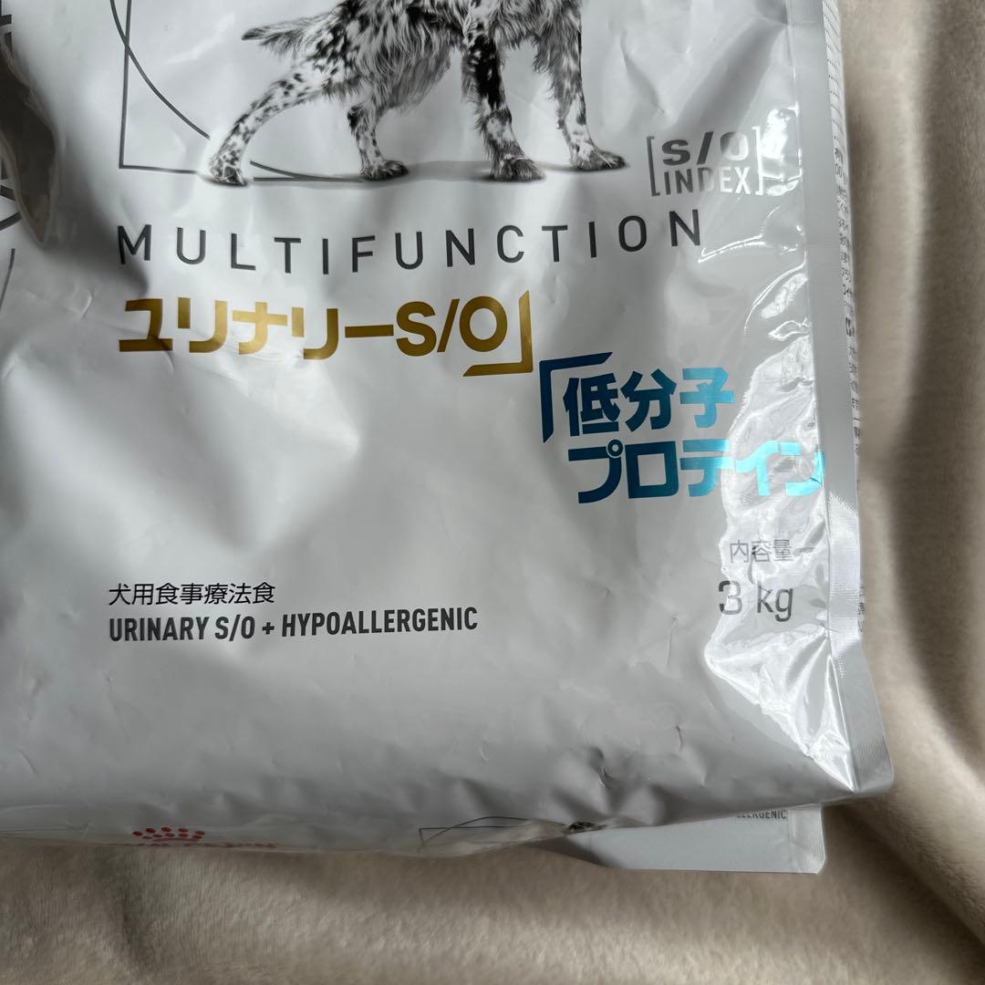 【未使用】ロイヤルカナン　ユリナリーs/o+低分子プロテイン　３キロ