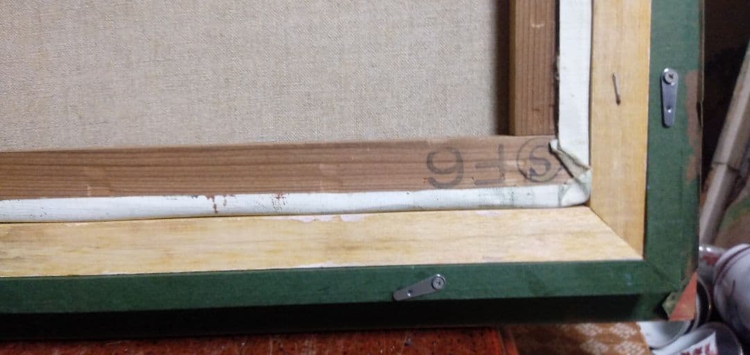 F6号の油絵ですサインは読めなません