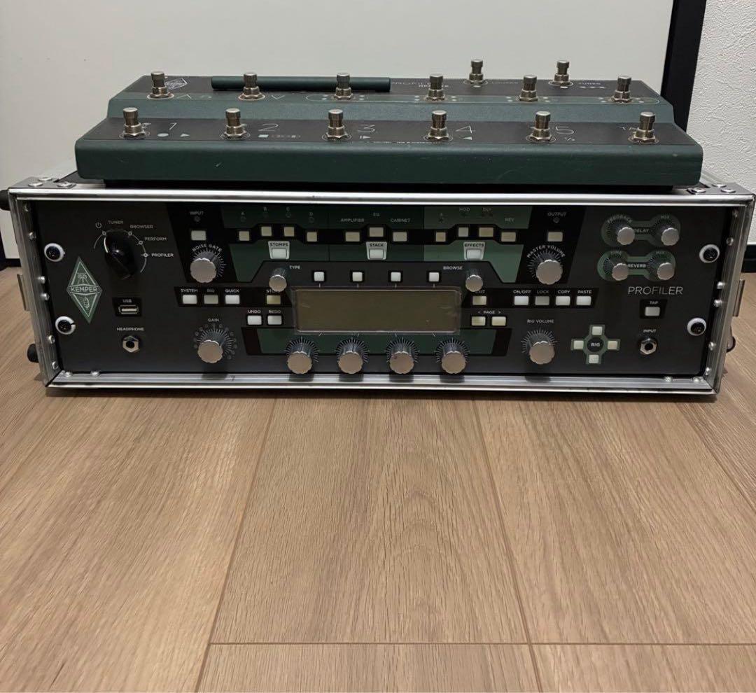 kemper profiler power rack +remort アンプ搭載